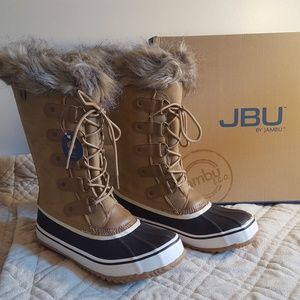 JBU Womens Edith Rain and Snow Weather Ready Boots